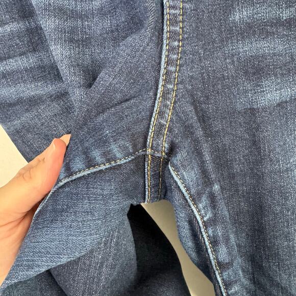 Hudson Beth Baby Boot Cut Jeans Dark Wash Mid Rise Size 32 Y2K Style Color MUDR - Picture 12 of 16